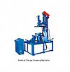 Blower crust flanging machine